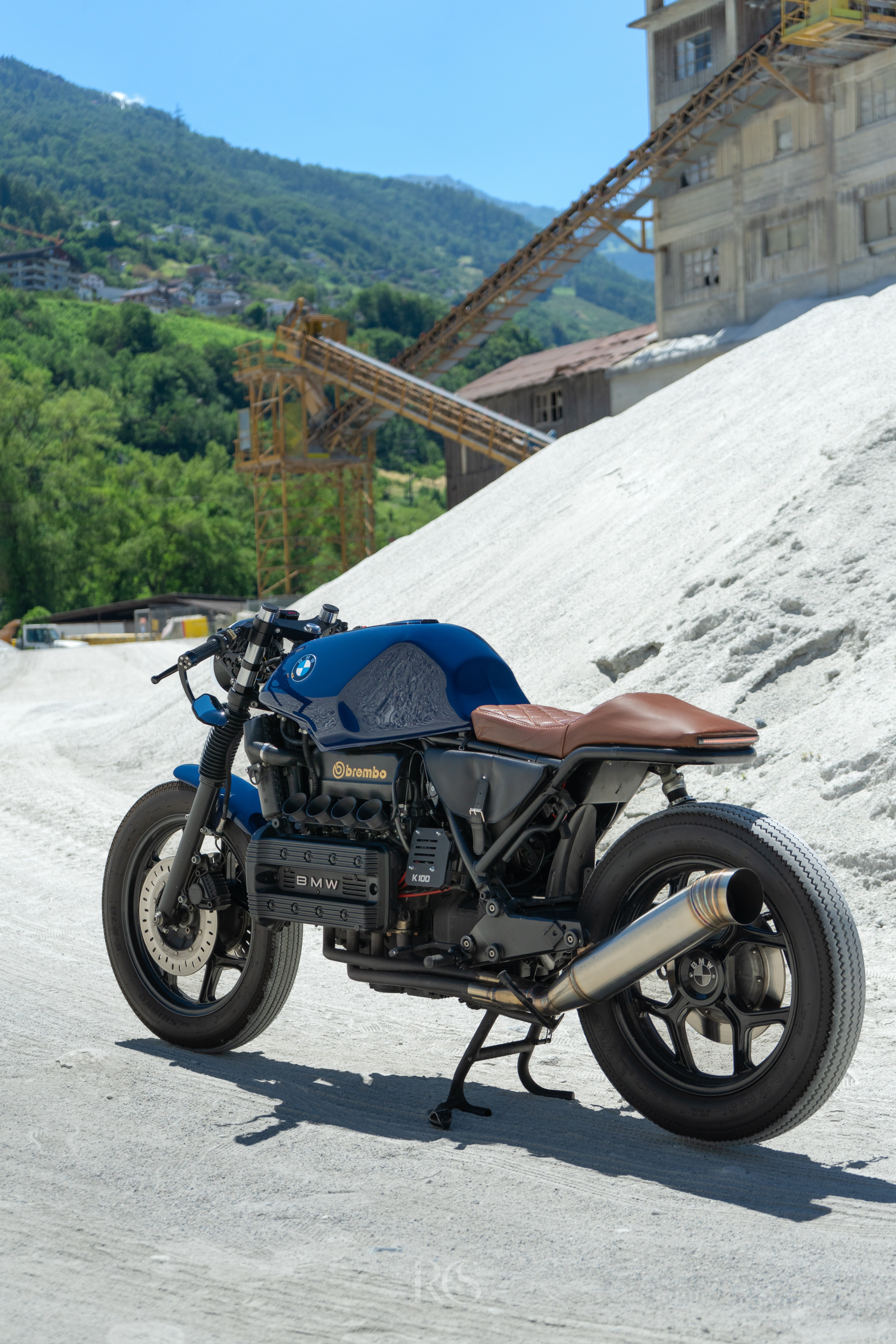 BMW Motorrad en séance photo moto, Suisse