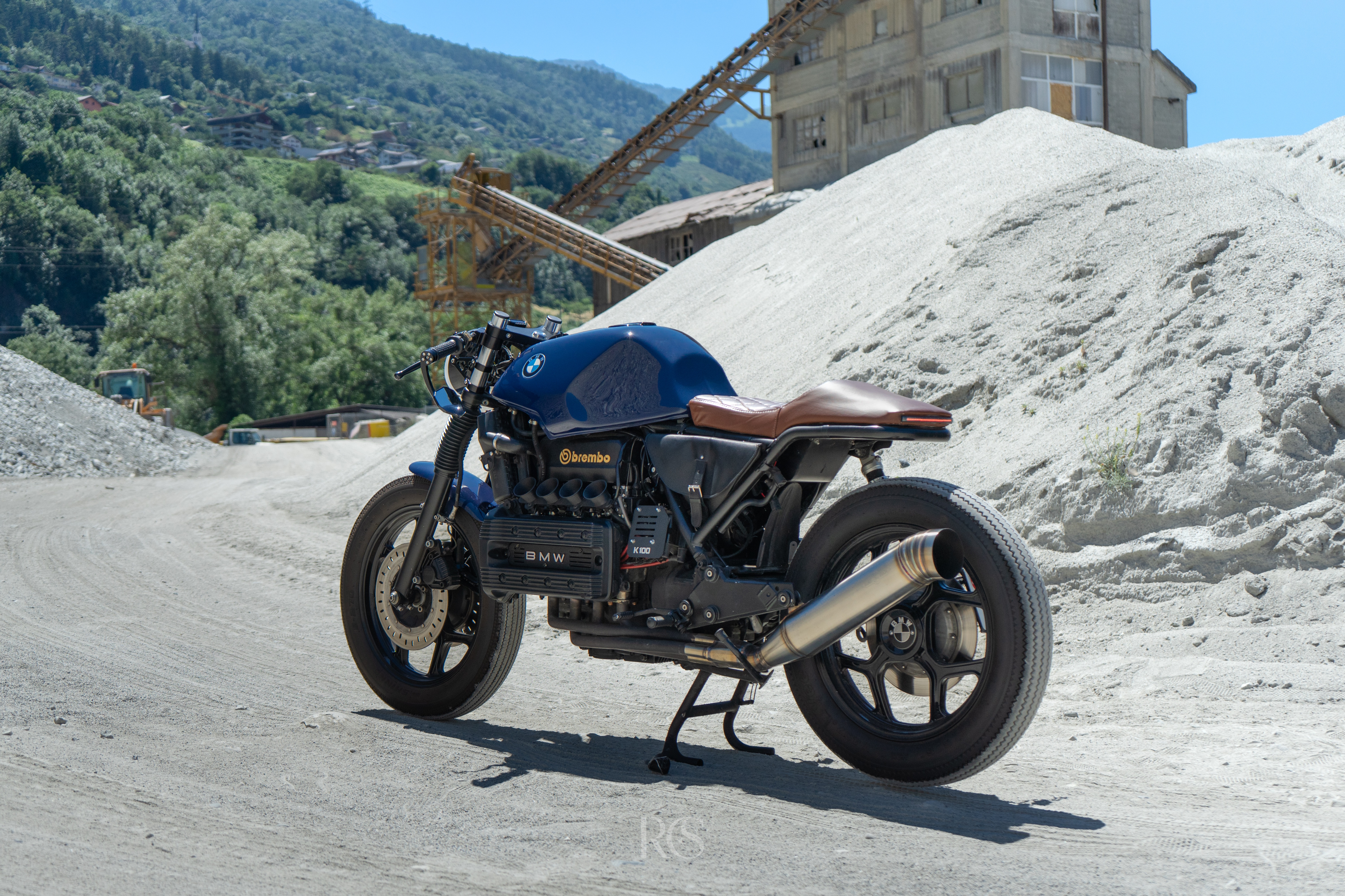BMW Motorrad en séance photo moto, Suisse