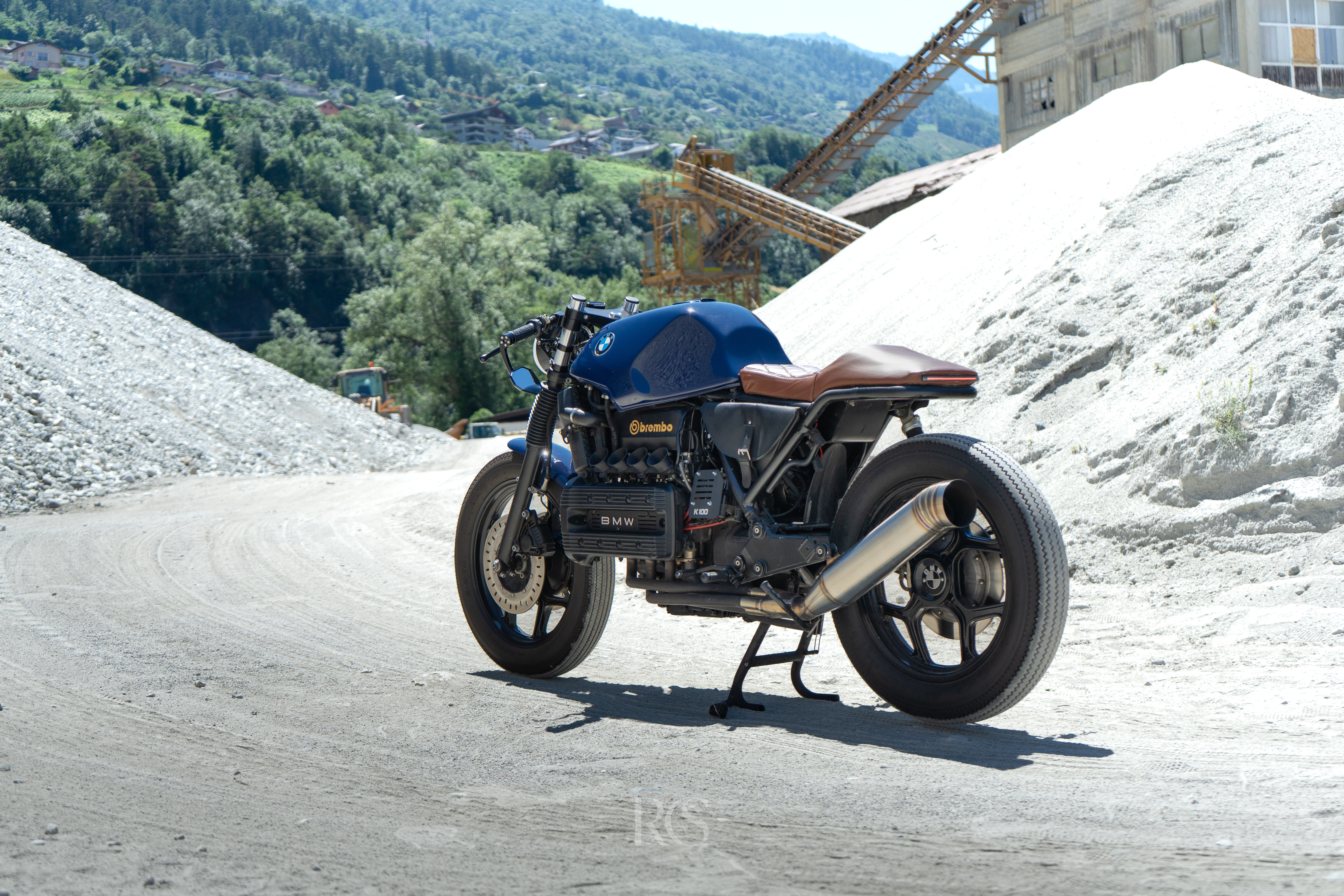 BMW Motorrad en séance photo moto, Suisse