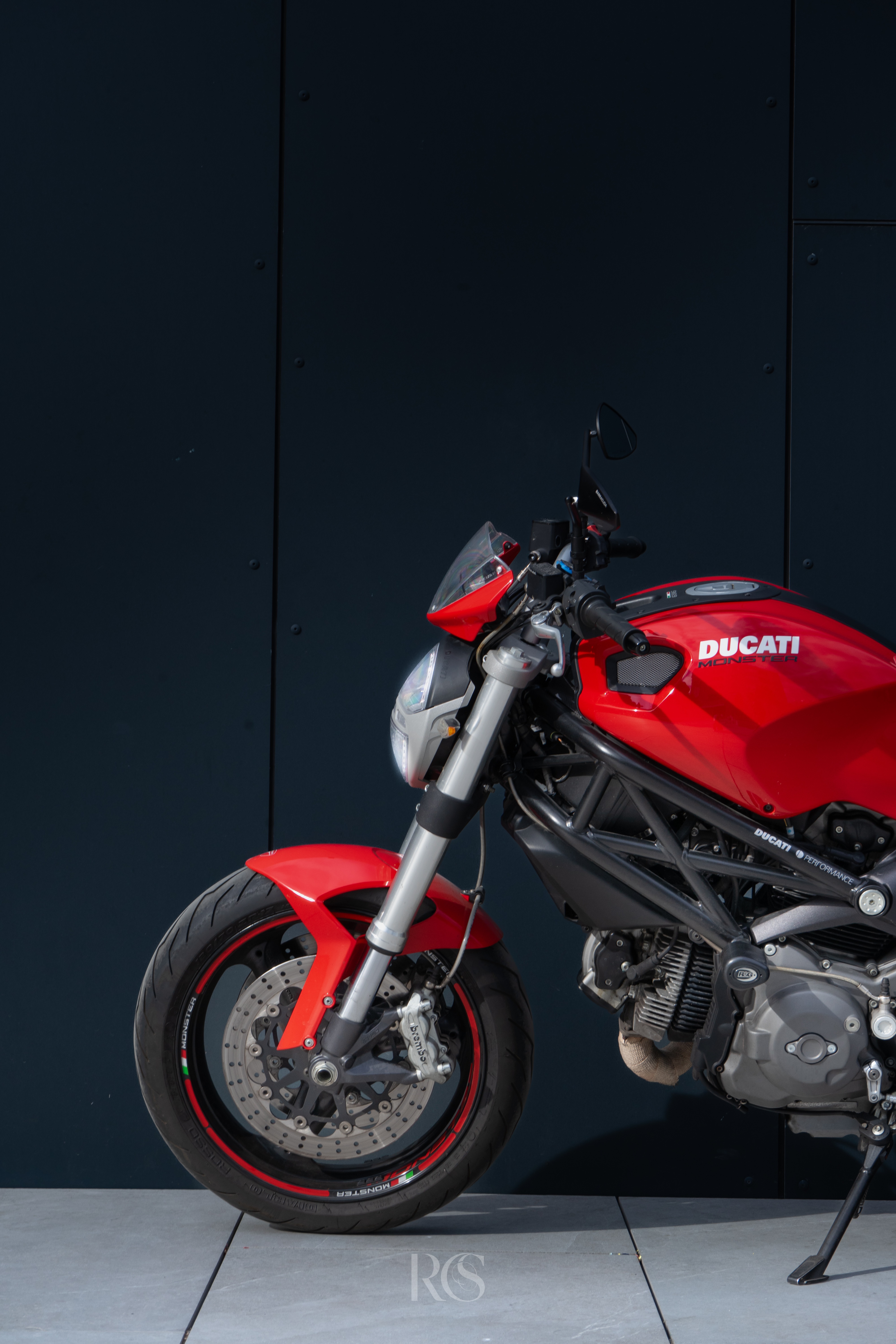 Ducati en séance photo moto premium, Suisse